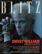 Blitz 33 July 1985 Billy Idol by Richard Croft