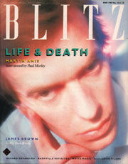 Blitz 53 May 1987 Martin Amis by Steve Speller