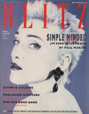 Blitz 55 July 1987 Paula Ciccone by Jack Pedota