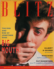 Blitz 56 Aug 1987 Jonathan Ross by Russell Young