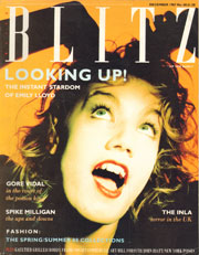 Blitz 60 Dec 1987 Emily Lloyd by Russel Young