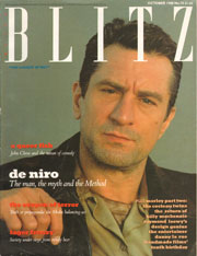 Blitz 70 Oct 1988 Robert De Niro by Douglas Kirkland