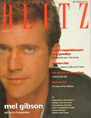 Blitz 77 May 1989 Mel Gibson by Terry O'Neill
