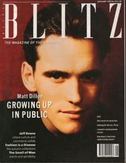 Blitz 85 Jan 1990 Matt Dillon by Wilde & Behrendt