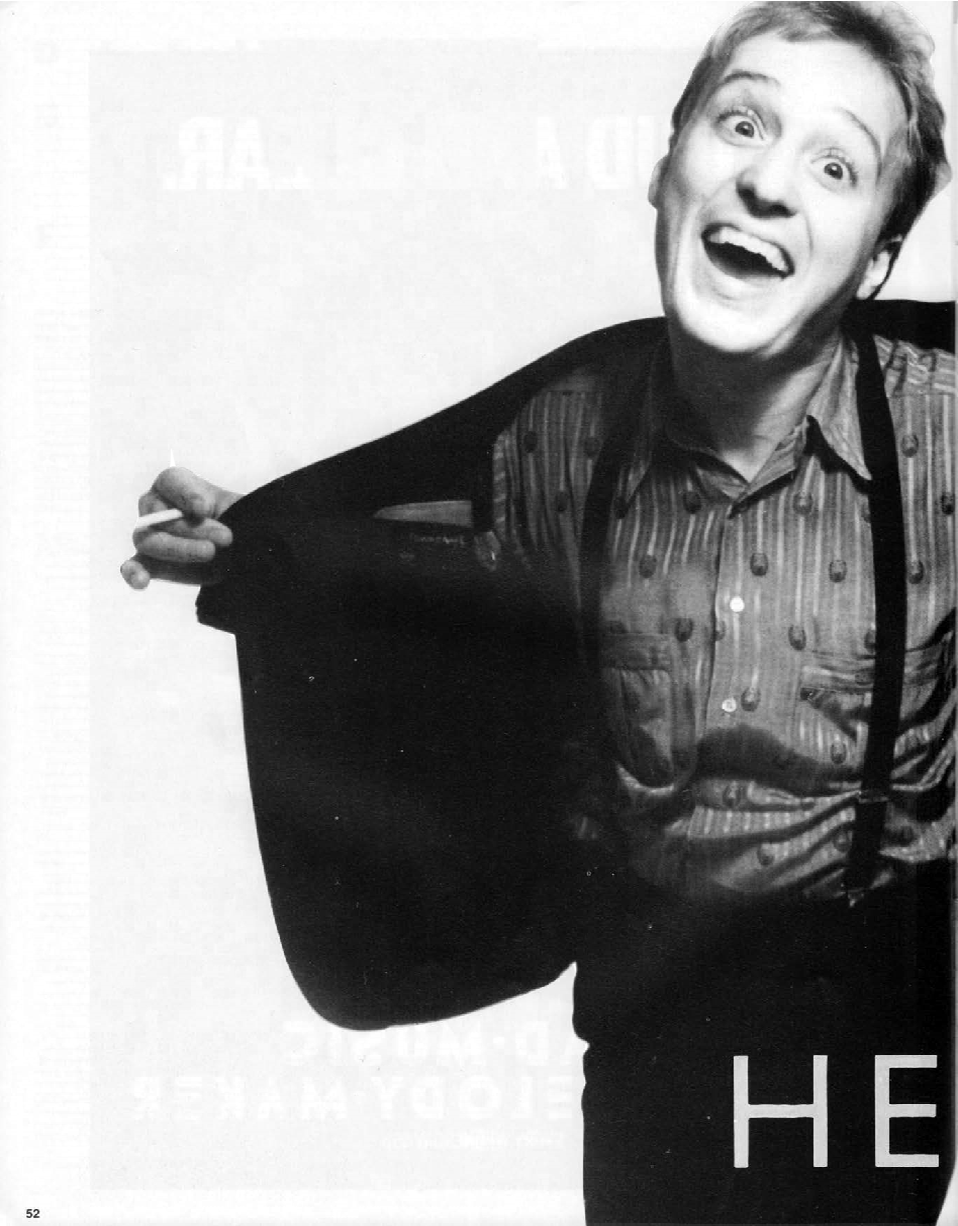 BLITZ 36 Nov 1985 Adrian Edmondson photograph by Richard Croft interview by William Shaw