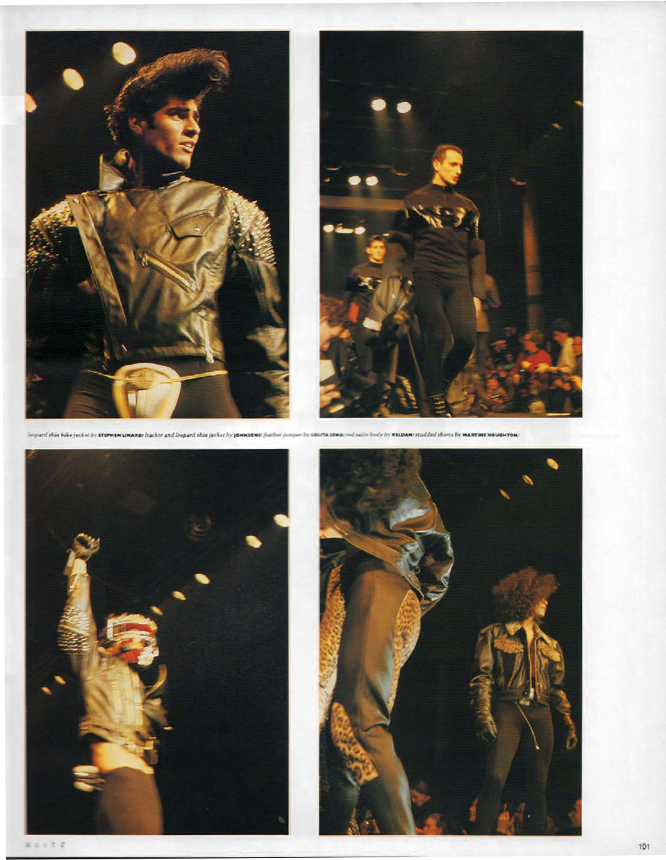 BLITZ 54 Jun 1987 fashion styled by Iain R Webb photographs by Pete Moss