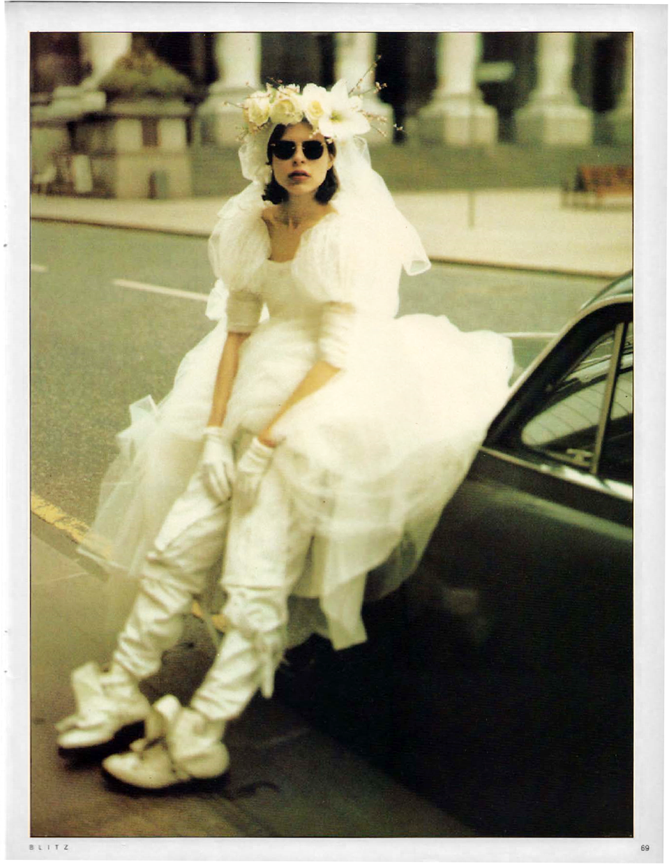 BLITZ 54 Jun 1987 fashion styled by Iain R Webb photographs by Ronald Diltoer