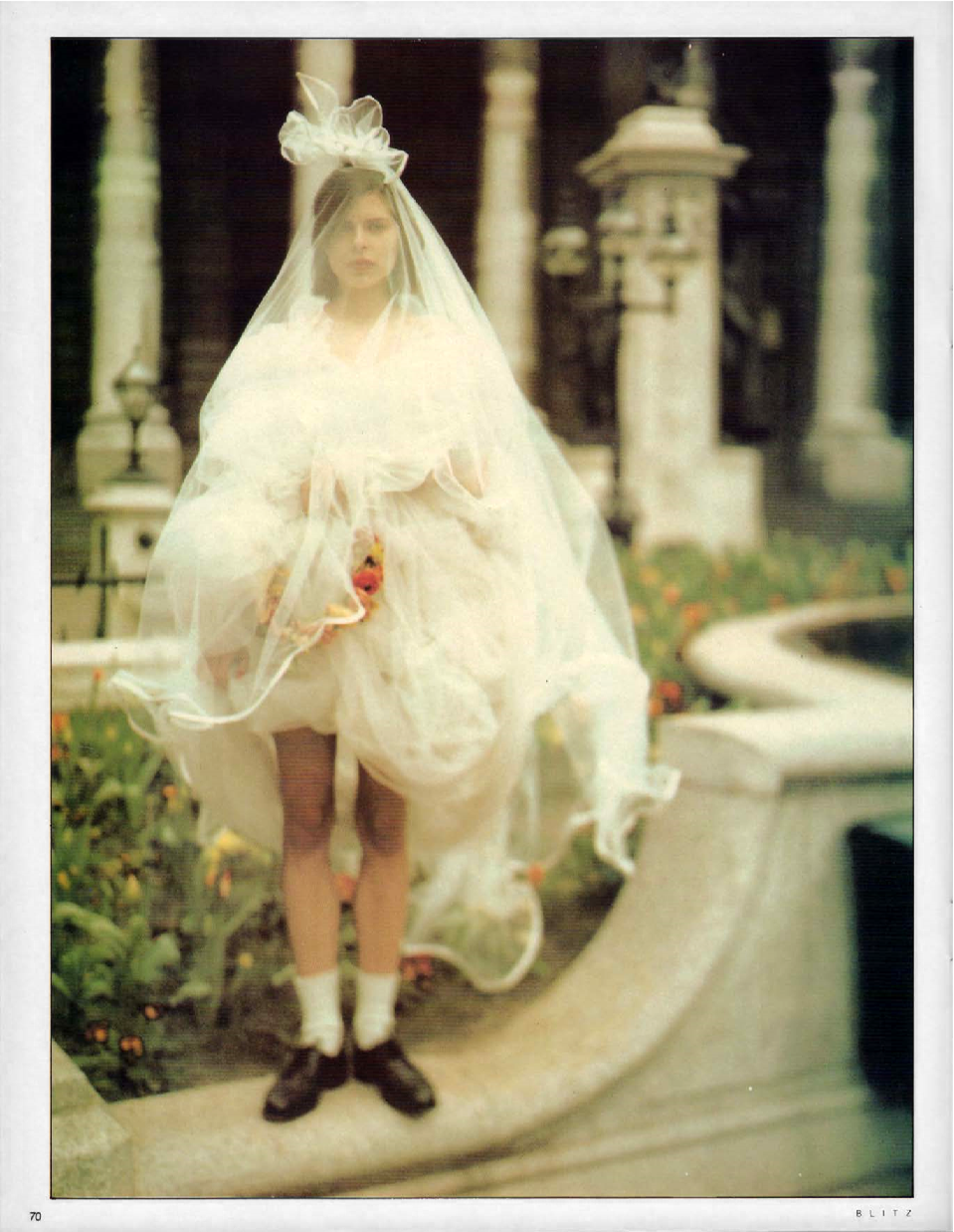 BLITZ 54 Jun 1987 fashion styled by Iain R Webb photographs by Ronald Diltoer
